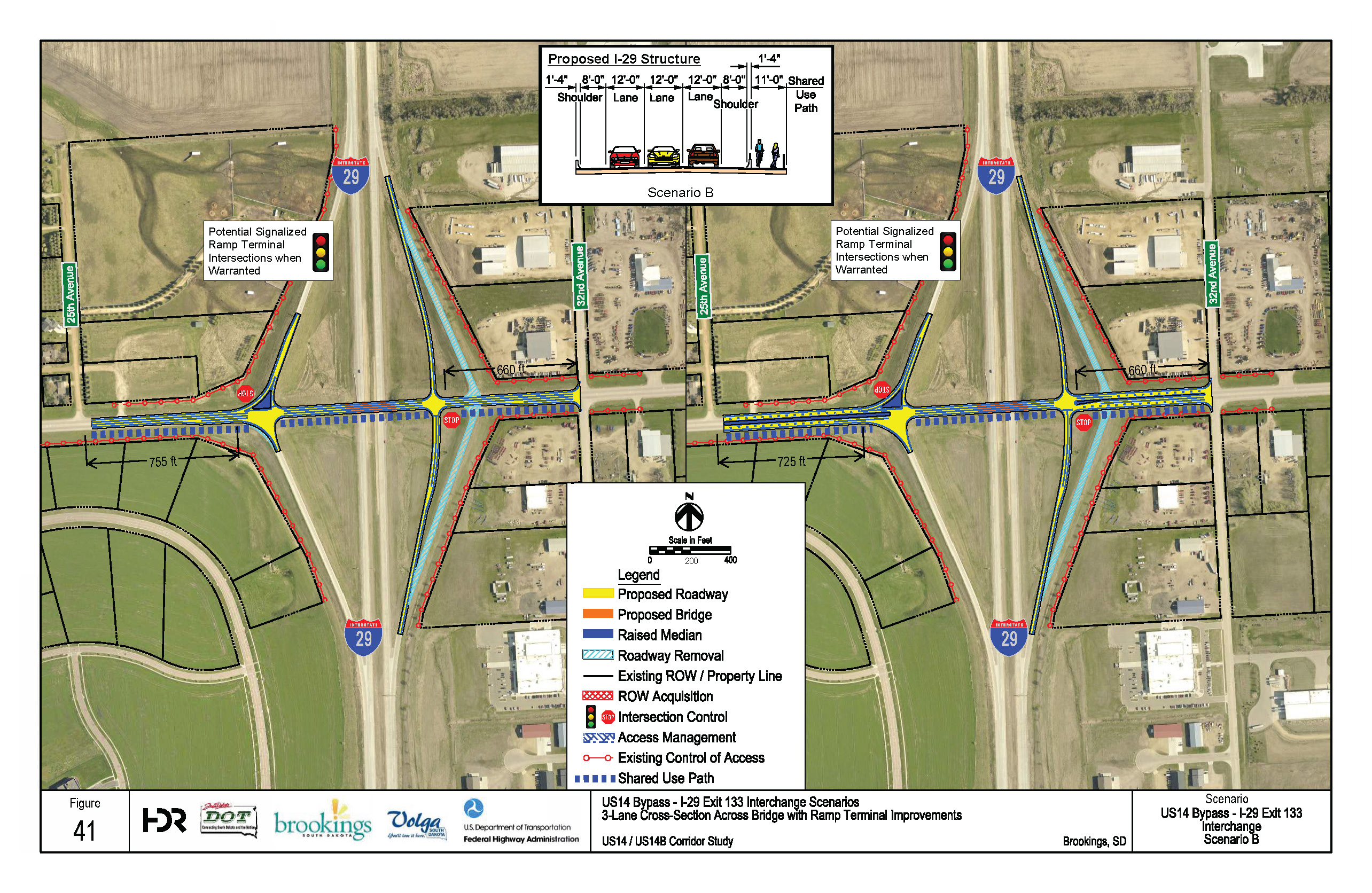 three-lane map